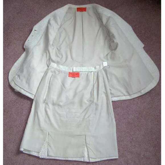 🗼💖Vintage Emanuel Ungaro Parallele skirt suit 10 - Picture 12 of 16